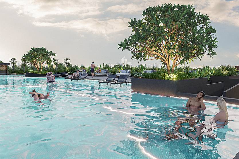 Roof Top Swimming Pool
